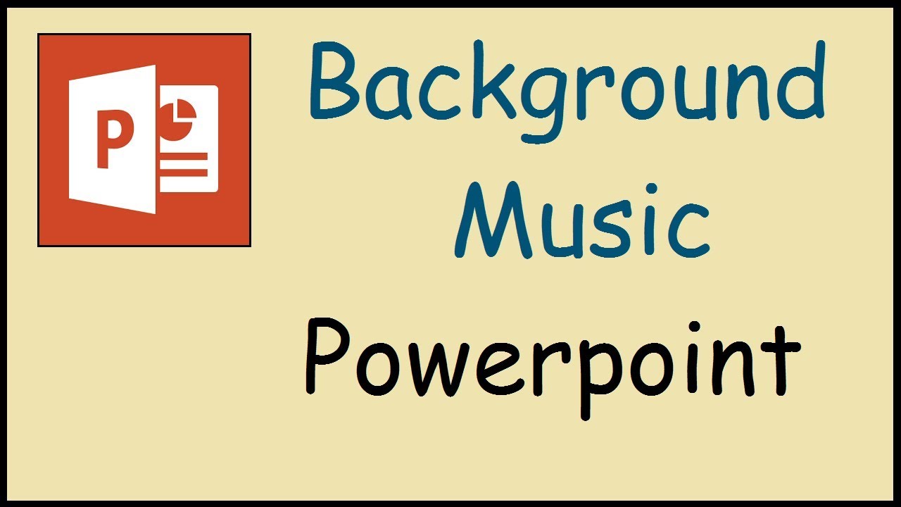 How to insert background music to Powerpoint 2010 - YouTube