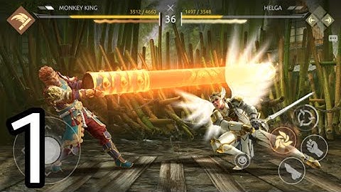 Shadow Fight 4: Arena - Gameplay Walkthrough Part 1 - Tutorial (iOS, Android)