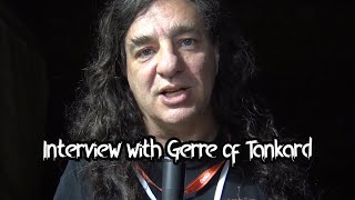 Interview with Gerre of Tankard: New album has some really fast songs and melodic riff runs!