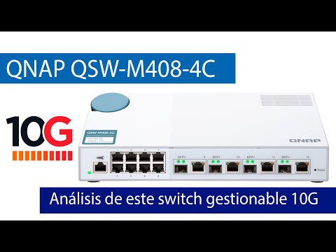 QNAP QSW-M408-4C: Unboxing y review completa de este switch gestionable con puertos 10G