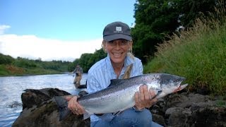 Salmon Fishing in Ireland - Baronscourt Estate - Mourne River