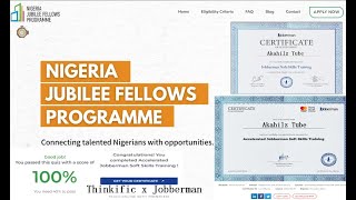 Soft Skills Training Certification Nigeria Jubilee Fellowship Programme #Thinkific #Jobberman #njfp screenshot 4