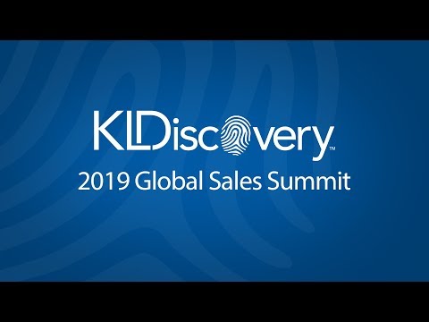 2019 KLDiscovery Global Sales Summit