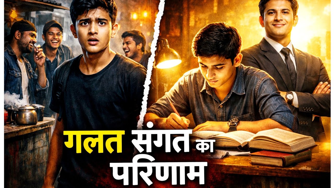  गलत संगत का परिणाम | Life Changing Motivational Story in Hindi#lifechangingstory #video 