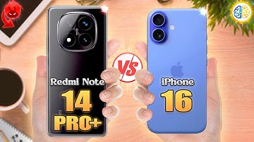 Redmi Note 14 Pro Plus vs iPhone 16 ✨ Full Review