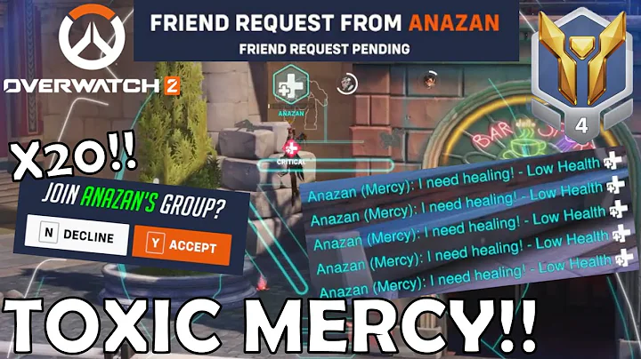 Toxic Mercy sends game invite.. lol - Competitive Role Selection - Support - 11.07.2023 (Season 5)