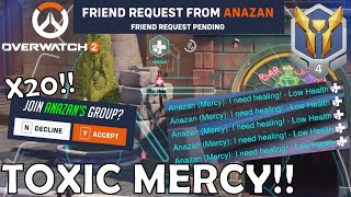 Toxic Mercy sends game invite.. lol - Competitive Role Selection - Support - 11.07.2023 (Season 5)