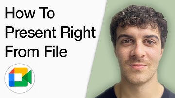 How To Present To Google Meet Right From A File (Full 2025 Guide)