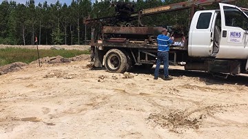 Drilling Geotechnical Samples for Foundation