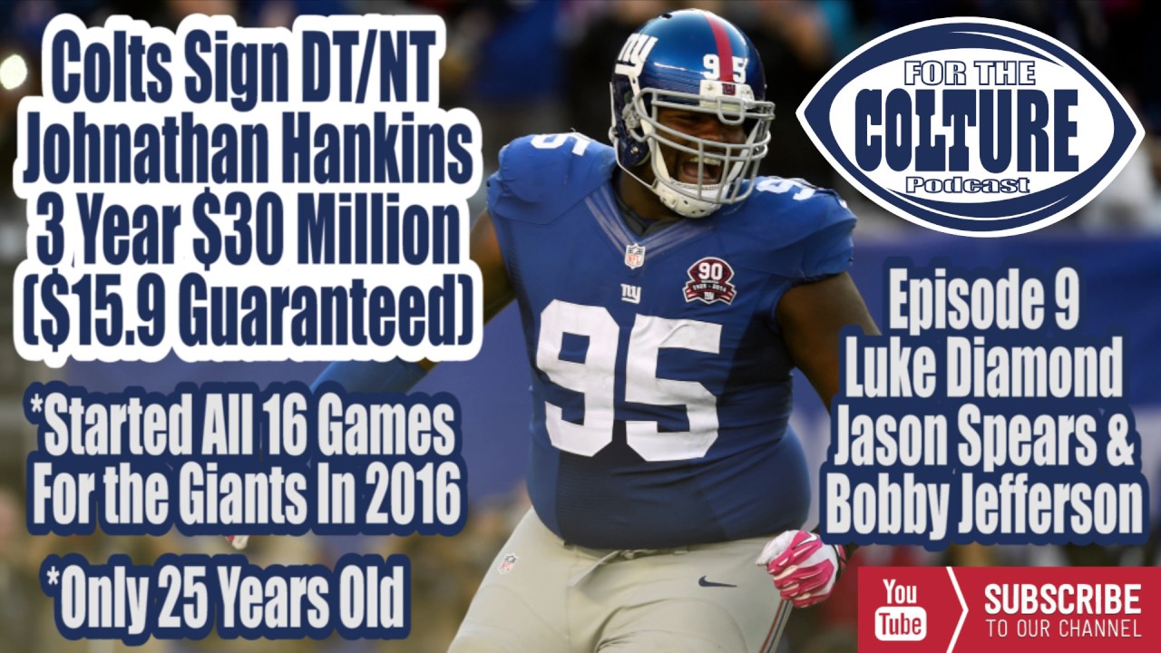 Johnathan Hankins released by Indianapolis Colts