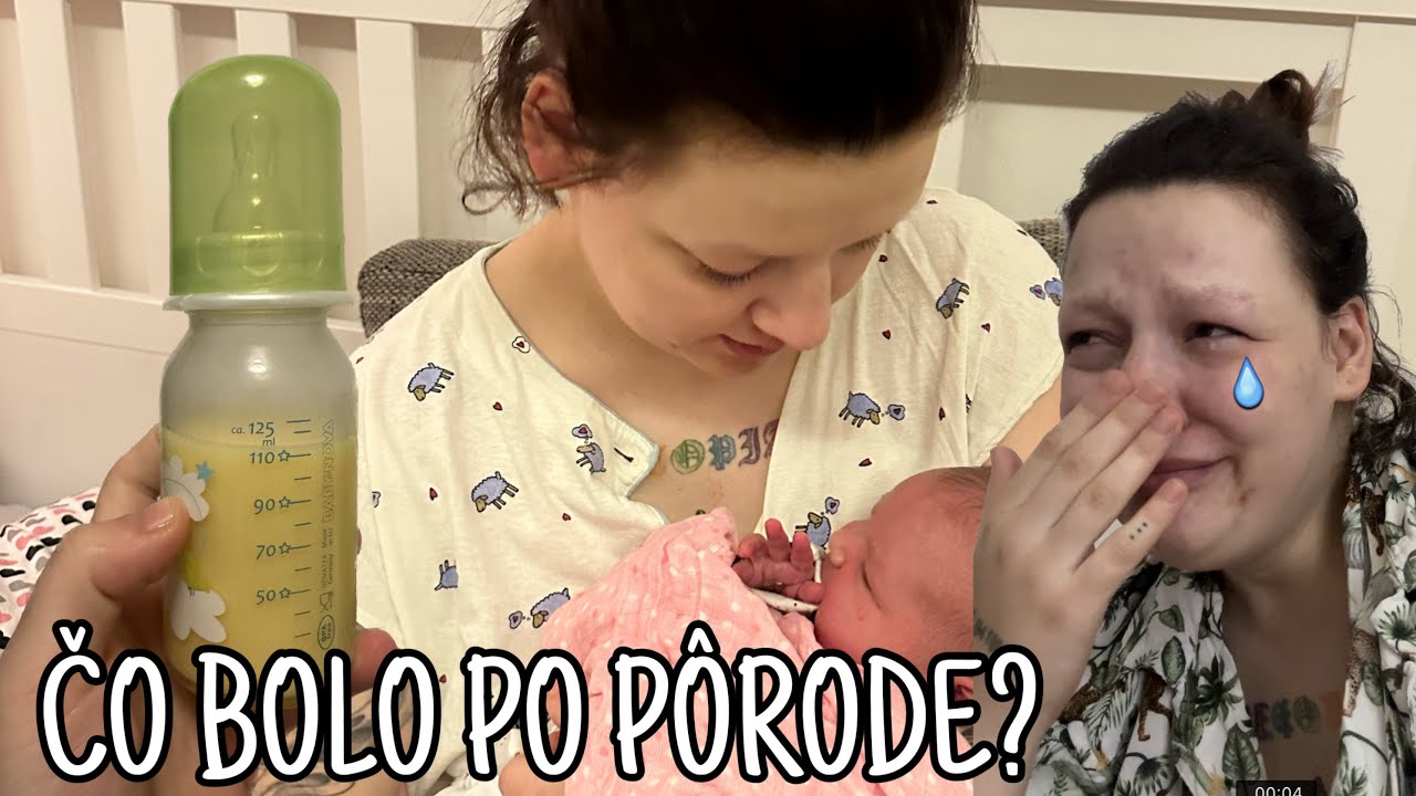 ČO BOLO PO PÔRODE?😮‍💨 /tri dni v nemocnici, prvé dni doma, ako som (ne)kojila/
