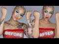 COVERING ALL MY TATTOOS WITH MAKEUP