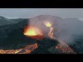 Relaxing Music with an Icelandic Volcano in 4K, Stress Relief, TV Screensaver