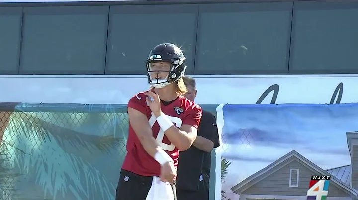 All eyes on Trevor Lawrence as Jaguars begin train...