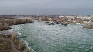 Необыкновенный Иртыш. Вид на Павлодар с запада. Речка Усолка.