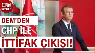 DEM Parti'den İstanbul İle İlgili Dikkat Çeken Açıklama! | CNN TÜRK Resimi