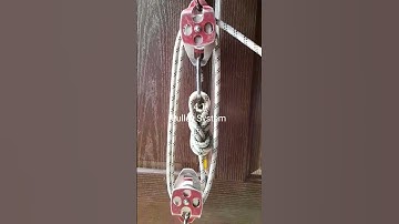 4:1 Pulley System @industrialsafety-abdulsayeed  #youtubeshorts #safety #lifting #pulley #knot