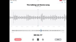 Talking cat theme song (TW:Hi pitch￼ Music￼)