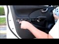 DIY Honda Fit Front Door Panel Removal