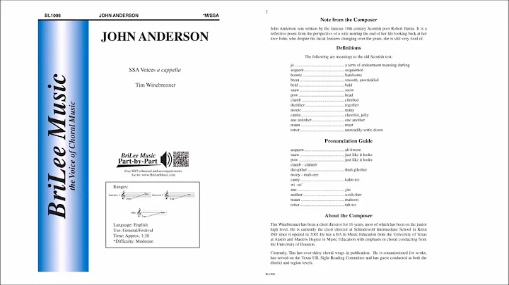 John Anderson (BL1008) by Tim Winebrenner
