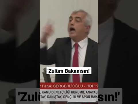 Ömer Faruk Gergerlioğlu'ndan Adalet Bakanına Çok Sert Sözler! | KRT Haber