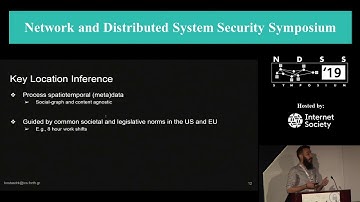 NDSS 2019 Please Forget Where I Was Last Summer: The Privacy Risks of Public Location (Meta)Data