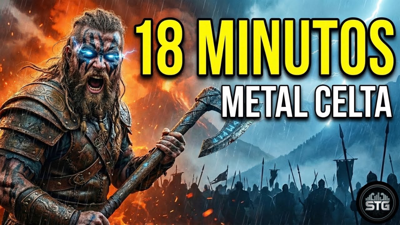 METAL CELTA ÉPICO para ENTRENAR ⚔️ Mix Motivación Gym 2026 (18 Minutos de Poder)