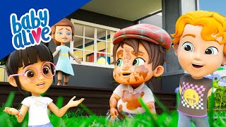 Baby Alive en Español  Muñeca Dress Up Desastre  Videos Infantiles