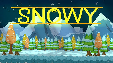 ☃ Making My First Christmas Theme Party Game ❄| Snowy Devlog #0