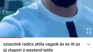 Radics Attila meg....a Victória kedvest a Westend tetőn ! 18+ ...