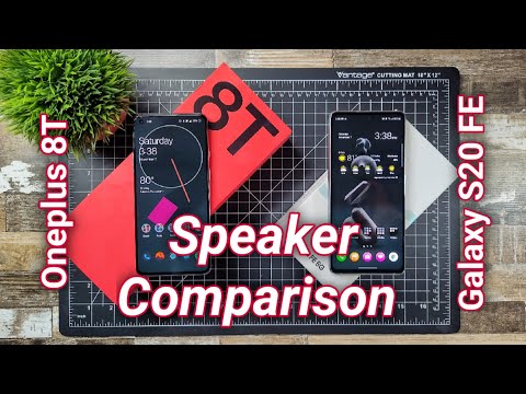 Oneplus 8T vs Samsung Galaxy S20 FE | Speaker Comparison