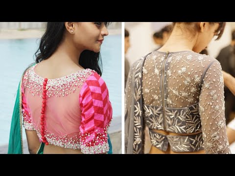 Latest Model New Net Blouse Design 2020