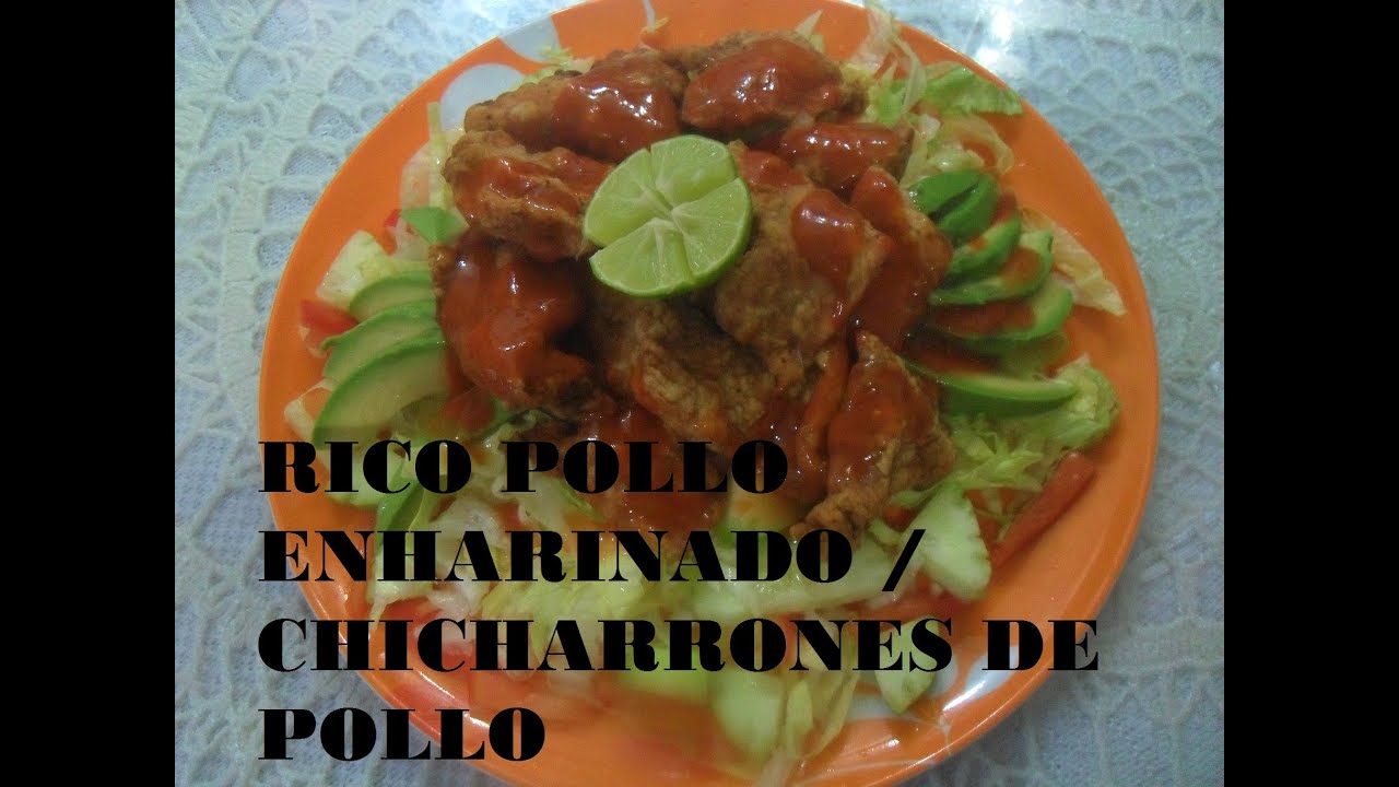 RICO POLLO ENHARINADO---CHICHARRONES DE POLLO (LOS ANGELES COCINAN ) -  YouTube