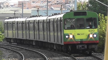 Irish Rail 8300 Class Dart Train 8313 - Howth Junction Station, Dublin