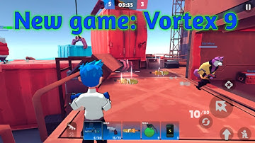 VORTEX 9-shooter game. Gameplay Walkthrough part1-New game.(iOS, Android)