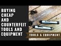 Buying Cheap and Counterfeit Tools and Equipment - Jewelry Tools and Equipment