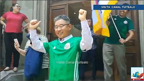 Byoung Jin Han Embajador de Corea del Sur en Mxico felicita al Tri por el pase a Octavos de Final