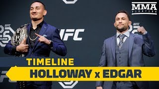 With ufc 240 just around the corner, check out how featherweight
champion max holloway and frankie edgar ended up on a collision course
in edmonton. subs...