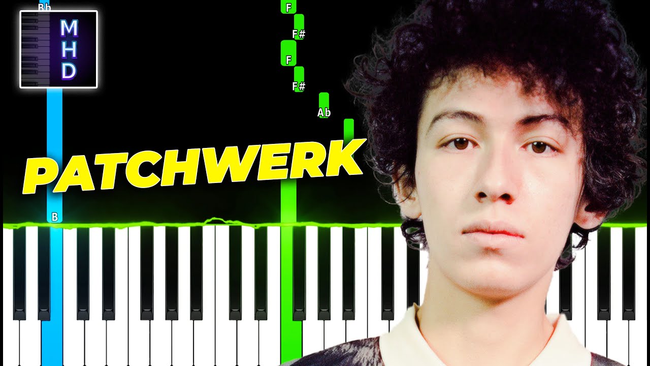 Sub Urban - PATCHWERK (with Two Feet) (Piano Tutorial Easy) - YouTube
