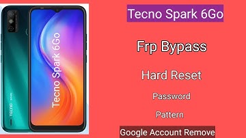 # Tecno spark 6 go (kE5) google Account Remove/Frp bypass |  Android 10 Q without PC 100% working