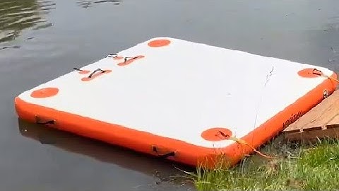 VOFiTNY Inflatable Floating Dock Swim Air Platform Island Raft Mat for Lake Pool Beach Ocean Review