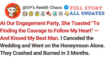 At Our Engagement Party, She Toasted "To Finding the Courage to Follow My Heart" — And Kissed My...