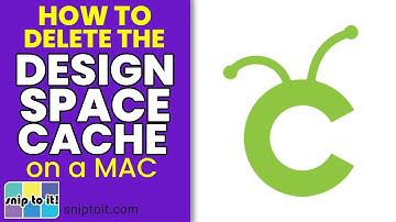 How to delete Cricut Design Space cache on a Mac