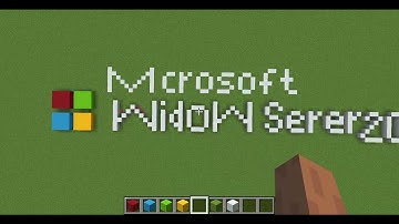 windows Server 2003 animation Minecraft