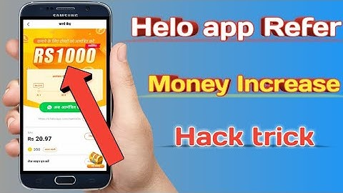 Helo app live hack || Helo app refer bypass trick || Helo app trick