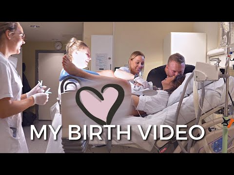 MY BIRTH DELIVERY VIDEO - SHOWING YOU EVERYTHING!