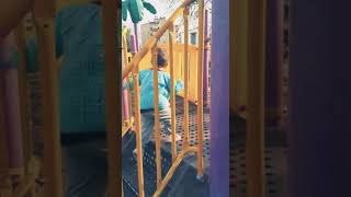 Parkta Oynuyoruz Uykudan Uyanır Uyanmaz Parka Geldikk Eslina Parkı Çok Seviyor