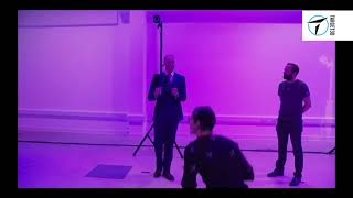 The Duke of Cambridge tries out Motion Capture in Newcastle