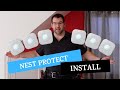 How to install Google Nest Protect (Wired 120V and Battery)