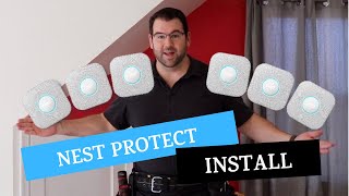 How to install Google Nest Protect (Wired 120V and Battery)